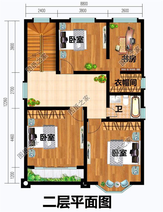 推薦三款農(nóng)村20萬二層半別墅設(shè)計圖，造價這么低，大膽建！