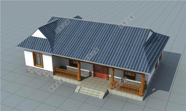 農(nóng)村4間一層平房設計圖，建房一層就夠住，總有一款適合你