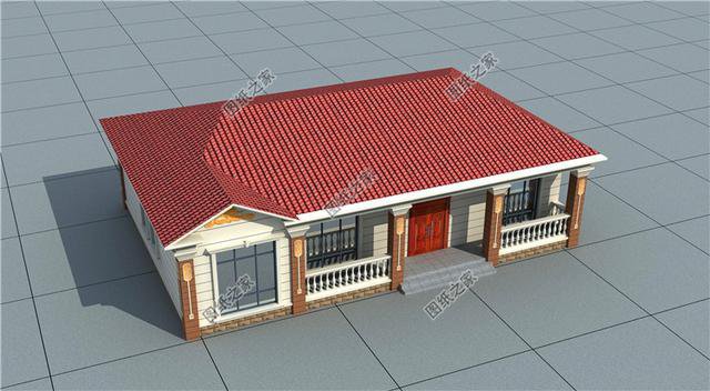 農(nóng)村4間一層平房設計圖，建房一層就夠住，總有一款適合你