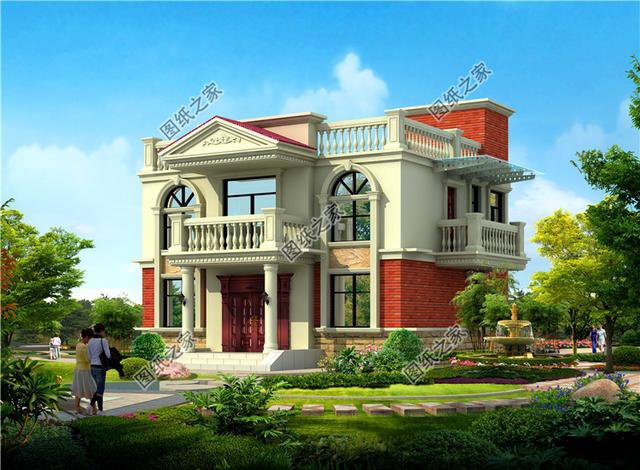 適合農(nóng)村的實(shí)用農(nóng)村二層平頂房設(shè)計(jì)圖，簡(jiǎn)單實(shí)用接地氣