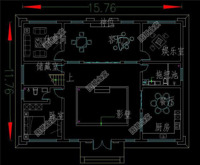 帶庭院的新中式自建房效果圖，詮釋悠悠古韻，盡顯古典