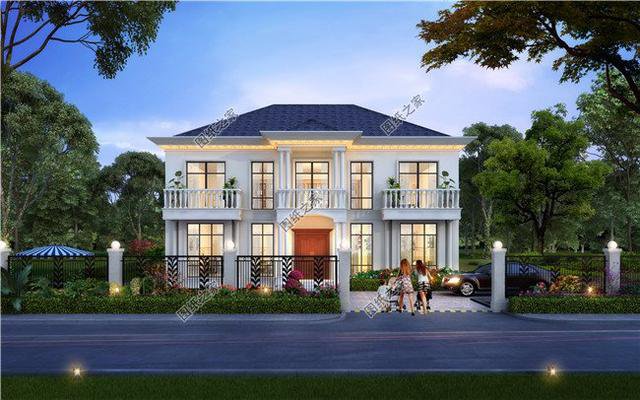 農(nóng)村自建170平二層別墅設(shè)計(jì)圖，精致美觀，建成效果好到?jīng)]朋友