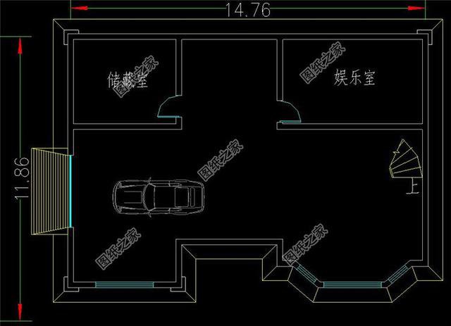 12×14農(nóng)村二層樓房效果圖以及戶型圖，你會建這么高逼格的別墅嗎？