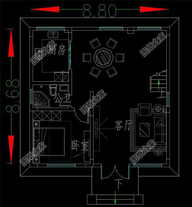 80平農(nóng)村三層小面積別墅設(shè)計，自然淳樸，這才是真正的享受生活