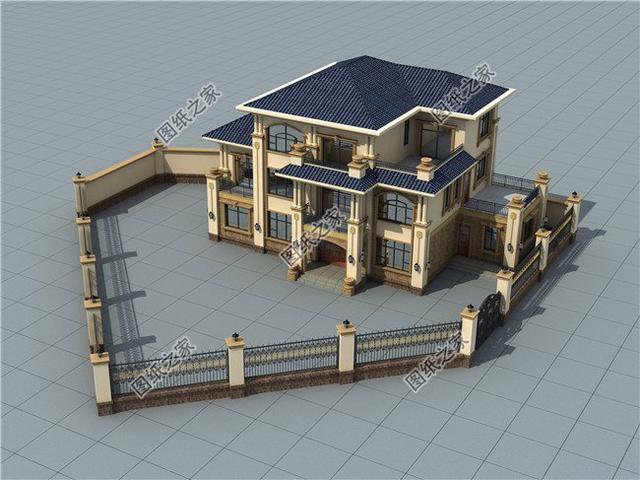 5開(kāi)間三層自建房設(shè)計(jì)圖，獨(dú)一無(wú)二，把田園美景送到家