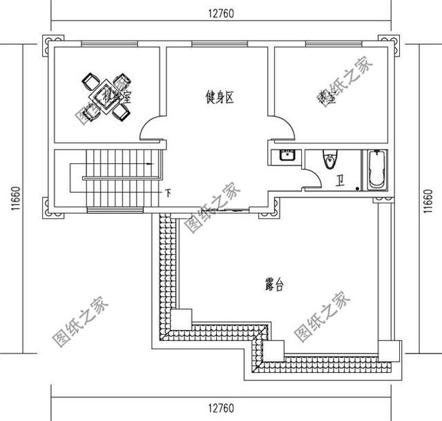 農(nóng)村別墅設(shè)計150平四層圖，大氣優(yōu)雅布局精致，值得一建