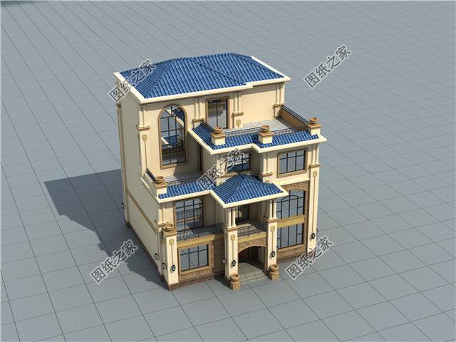 農(nóng)村別墅設(shè)計150平四層圖，大氣優(yōu)雅布局精致，值得一建