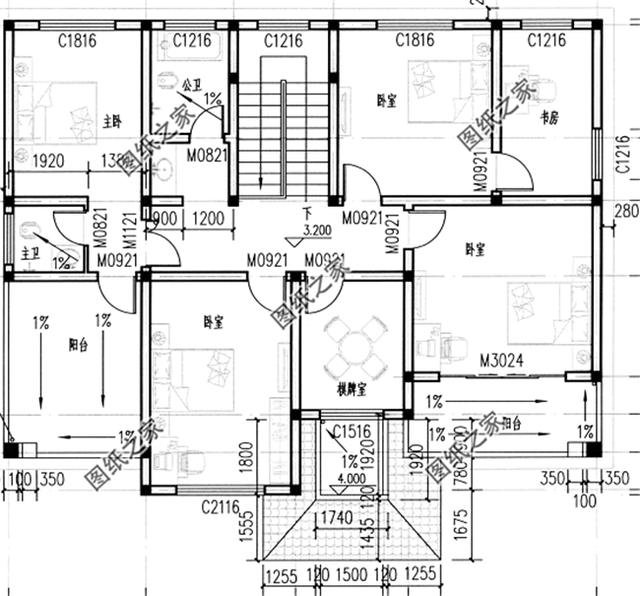 帶車庫的農村建房圖片，農村建房車庫必須有，實用大氣