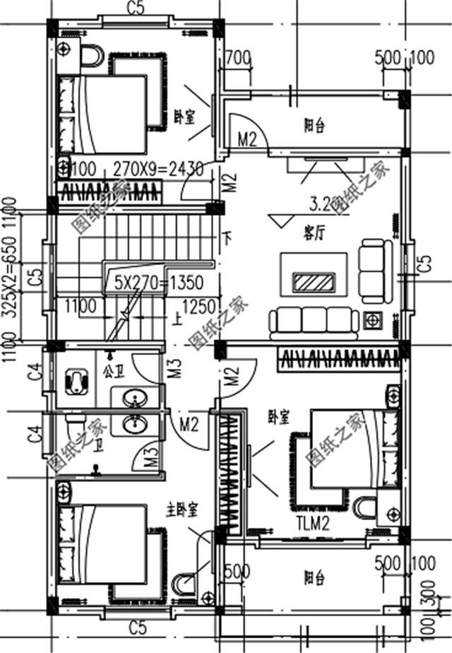 帶車庫的農村建房圖片，農村建房車庫必須有，實用大氣