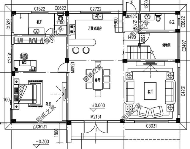 150平米左右二層別墅設(shè)計(jì)圖，農(nóng)村別墅這樣建，城市樓房一樣好看