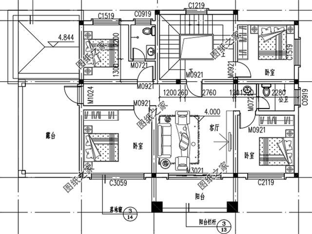 農(nóng)村建房圖紙設(shè)計圖分享，想要建造自己滿意的房子并不難