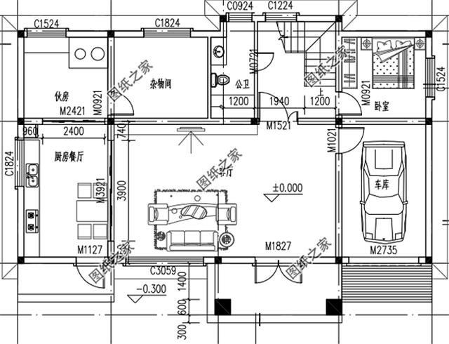 農(nóng)村建房圖紙設(shè)計圖分享，想要建造自己滿意的房子并不難