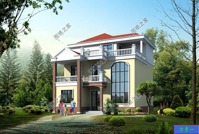 145平方房子設(shè)計圖片，簡潔大方，一家人住其樂融融