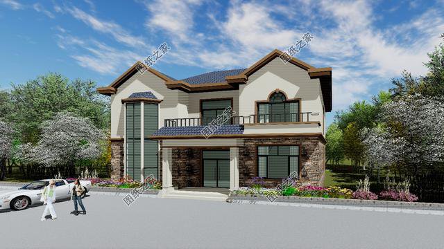 農(nóng)村二層別墅最佳設(shè)計(jì)圖，我也好想住進(jìn)這樣的房子里面