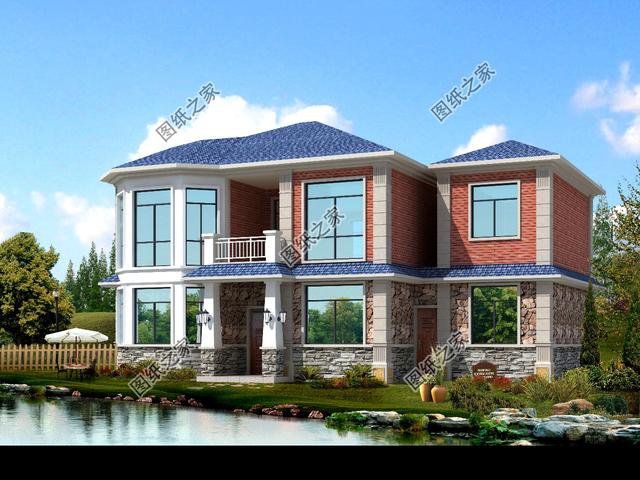 農(nóng)村二層別墅最佳設(shè)計(jì)圖，我也好想住進(jìn)這樣的房子里面