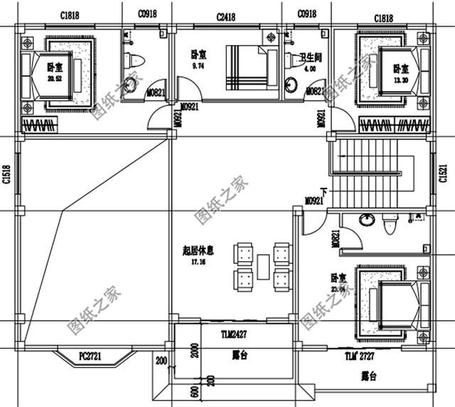 農(nóng)村二層別墅最佳設(shè)計(jì)圖，我也好想住進(jìn)這樣的房子里面