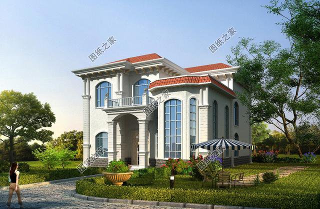 農(nóng)村二層別墅最佳設(shè)計(jì)圖，我也好想住進(jìn)這樣的房子里面