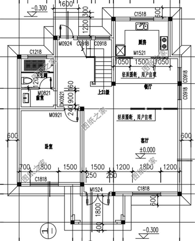 農(nóng)村三間二層房子設(shè)計圖及效果圖，簡單耐看，住著舒適
