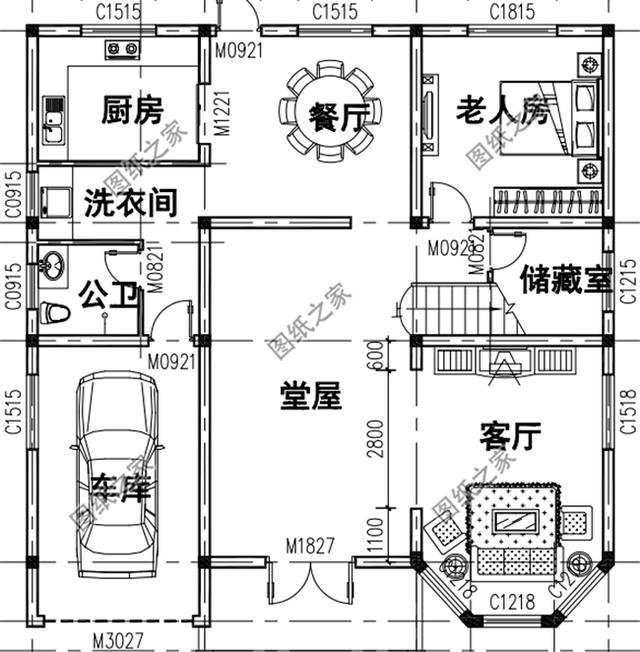 農(nóng)村三間二層房子設(shè)計圖及效果圖，簡單耐看，住著舒適
