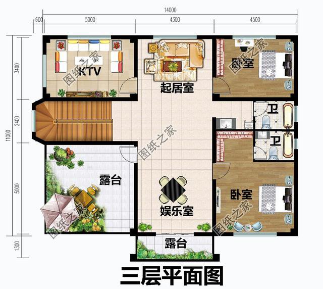 150平米農(nóng)村房屋設(shè)計圖，農(nóng)村生活就該這樣蓋
