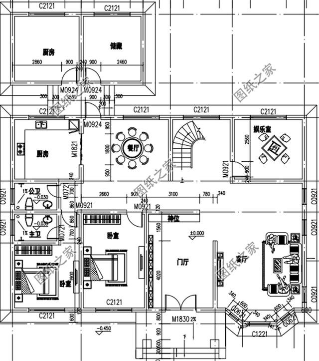 農(nóng)村自建房設(shè)計圖，這三套最受歡迎，南方北方都可以這樣建