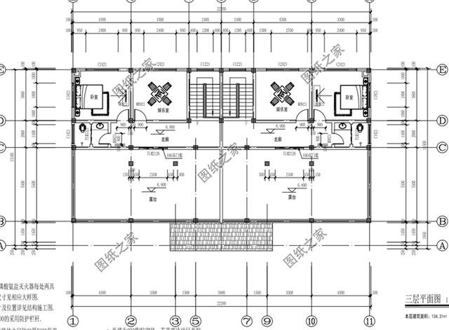 復(fù)式雙拼別墅設(shè)計圖，適合兄弟倆的房子，羨慕不來的大氣