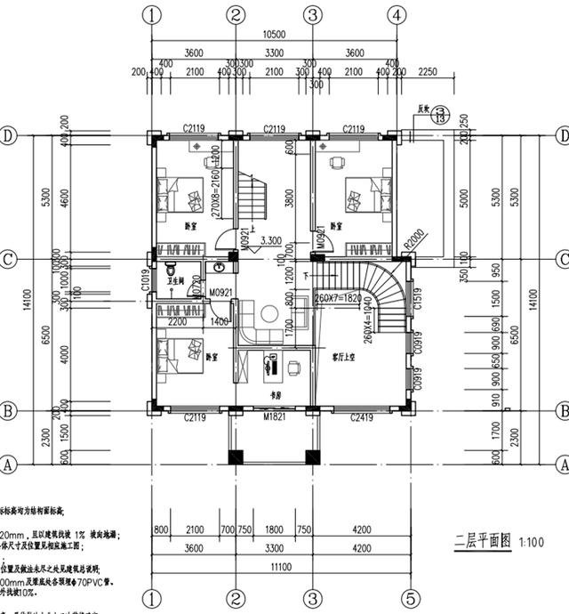 農(nóng)村二層半樓房圖片設(shè)計圖，建一棟這樣的二層半別墅，村里人都夸獎
