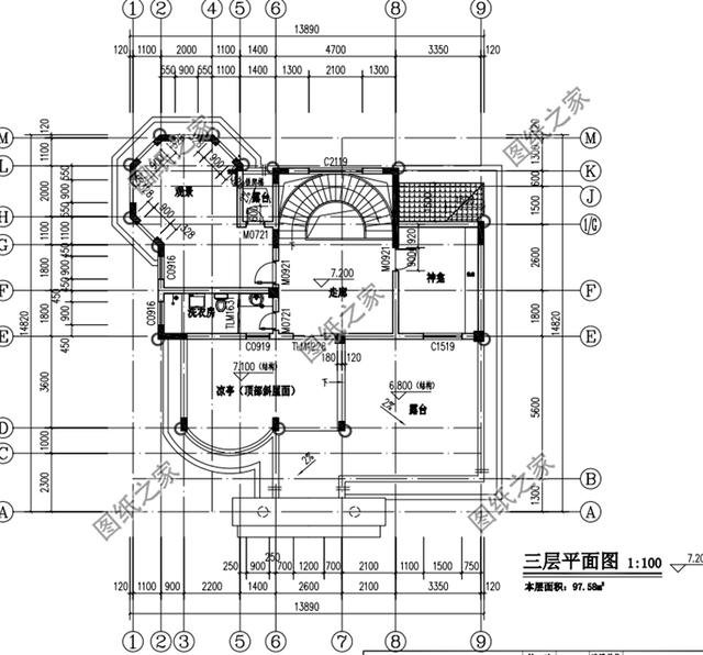 占地150平米三層樓房設(shè)計(jì)圖，外觀時(shí)尚又大氣，這三款戶型供你選擇