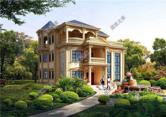 占地150平米三層樓房設(shè)計(jì)圖，外觀時(shí)尚又大氣，這三款戶型供你選擇