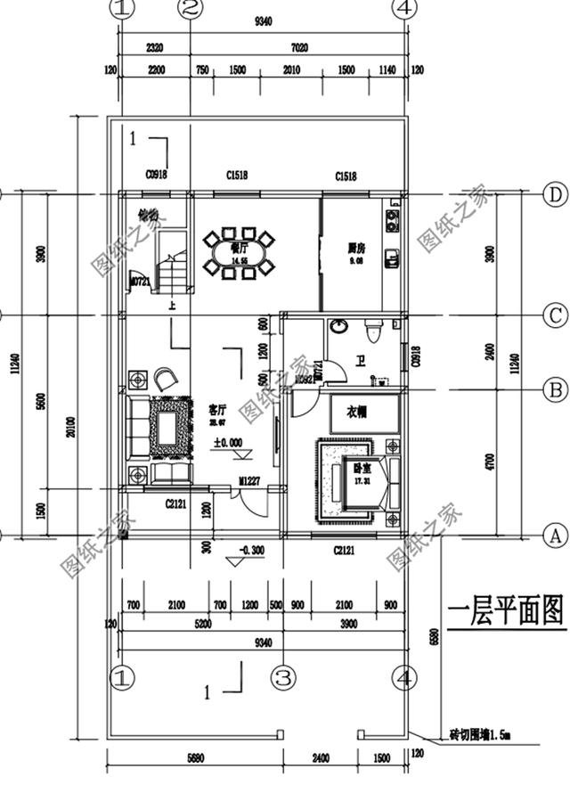占地100平二層房屋設(shè)計(jì)圖，占地雖小，但是住著舒適又安心