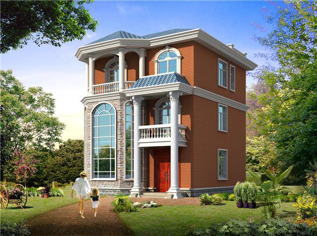 小戶型三層別墅設計圖，好看大方，小戶型別墅也能這么美