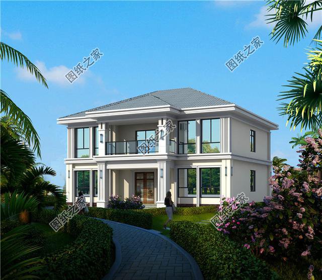 三十萬(wàn)以內(nèi)二層別墅設(shè)計(jì)圖，想要好看又經(jīng)濟(jì)的房子，這么蓋就對(duì)了