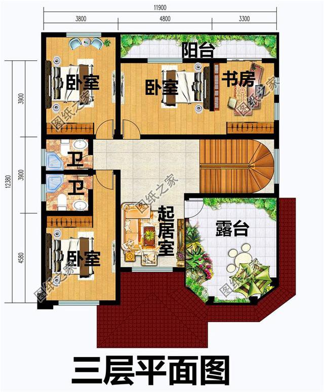 千萬不能錯過的150平米以內(nèi)三層別墅設(shè)計圖，不然等著后悔吧
