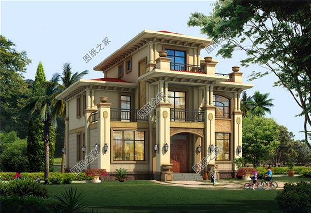 農(nóng)村20來(lái)萬(wàn)二層半樓房設(shè)計(jì)圖，這樣的房子絕對(duì)不虧，大膽建！