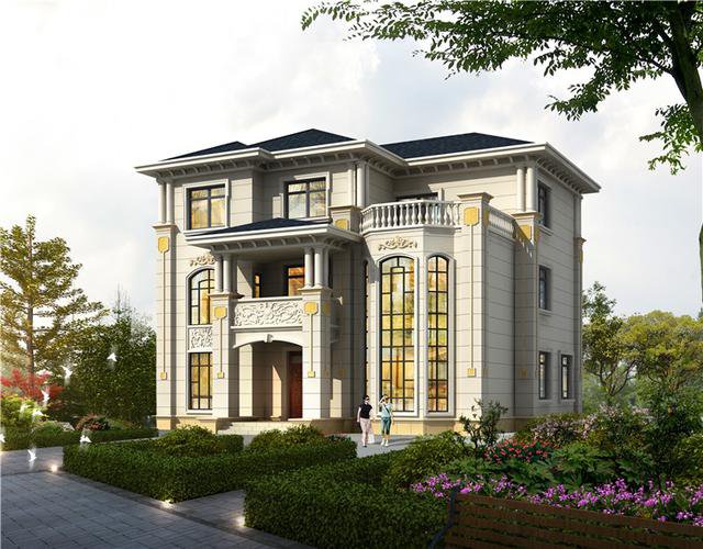 現(xiàn)代獨(dú)棟三層別墅設(shè)計(jì)圖，年輕人的最愛(ài)，建好絕對(duì)滿意