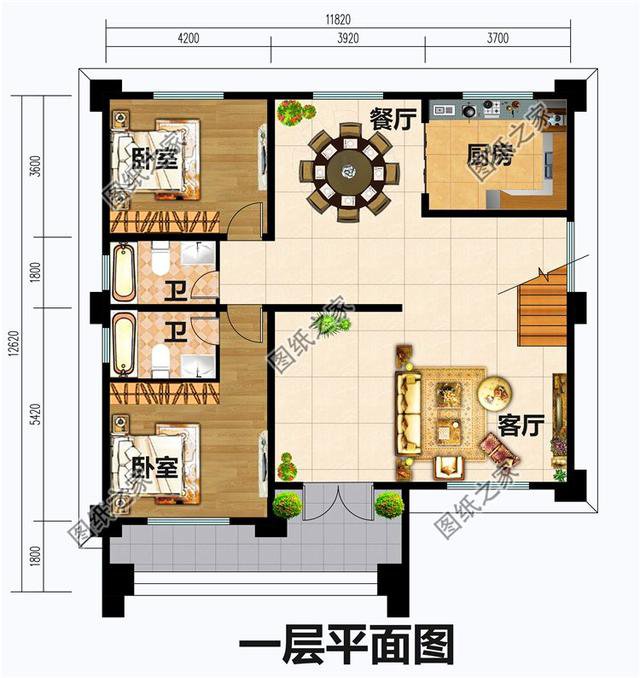 現(xiàn)代獨(dú)棟三層別墅設(shè)計(jì)圖，年輕人的最愛(ài)，建好絕對(duì)滿意