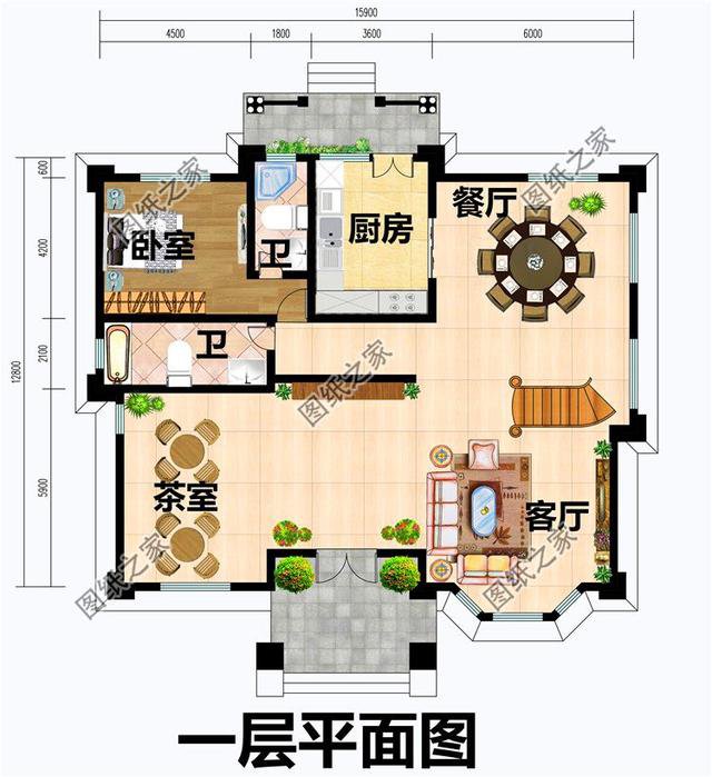 現(xiàn)代獨(dú)棟三層別墅設(shè)計(jì)圖，年輕人的最愛(ài)，建好絕對(duì)滿意