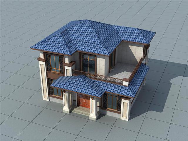 農(nóng)村13萬二層別墅設(shè)計(jì)圖，農(nóng)村自建房選這套怎么樣？