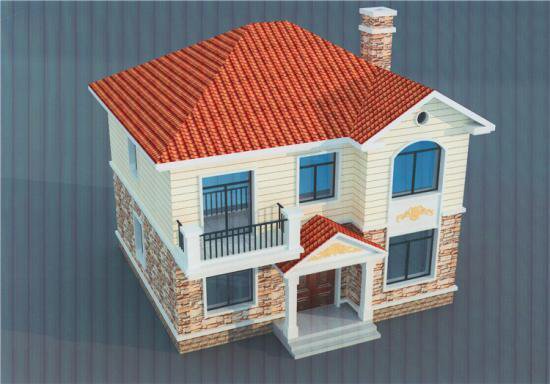 農(nóng)村13萬二層別墅設(shè)計(jì)圖，農(nóng)村自建房選這套怎么樣？