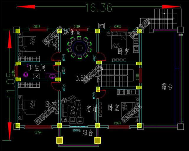 三款帶車庫二層樓房設計圖，造價不超過30萬，這房子你喜歡嗎