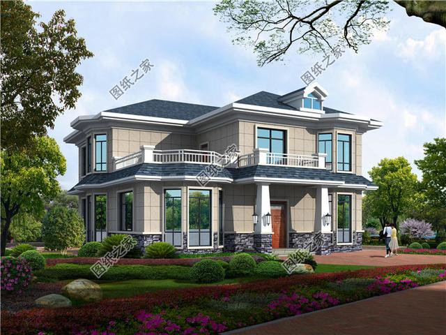 150平米二層樓房設(shè)計圖，造價只要 萬，錯過就再也找不到了