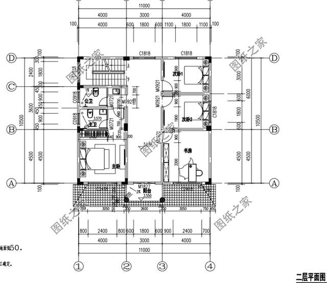 農(nóng)村二層半樓房設(shè)計(jì)圖，比在城里買(mǎi)一套劃算多了