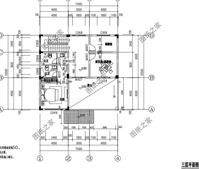 農(nóng)村二層半樓房設(shè)計(jì)圖，比在城里買(mǎi)一套劃算多了