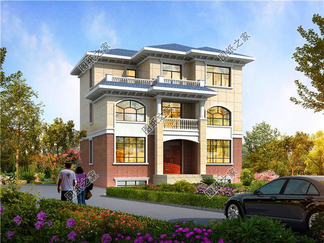 農(nóng)村二層半樓房設(shè)計(jì)圖，比在城里買(mǎi)一套劃算多了