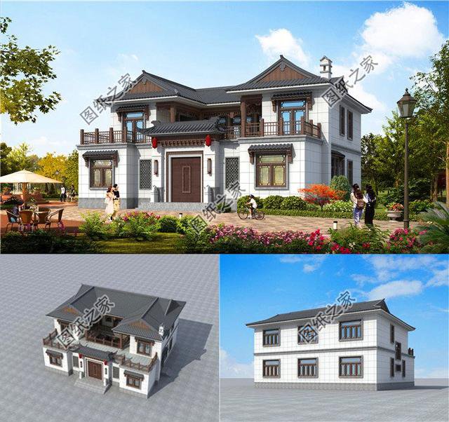 農(nóng)村四合院別墅設(shè)計(jì)圖，建房戶型千千萬，唯有四合院最合適