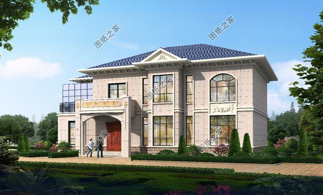 適合農(nóng)村自建的150平到180平帶車庫(kù)的二層樓，漂亮功能多，收藏不吃虧