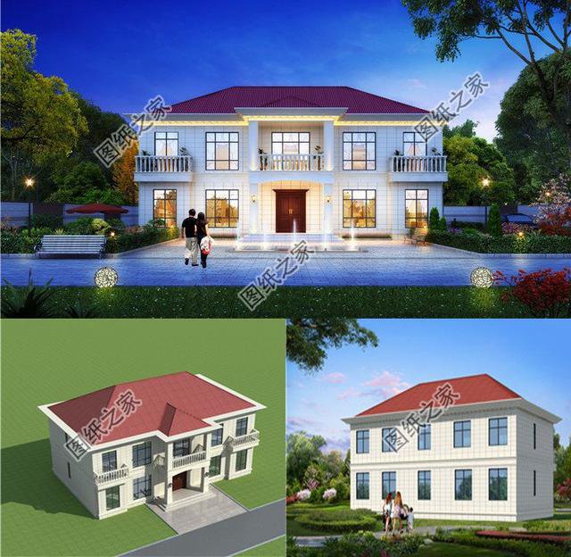 一戶占地100平米左右的連戶雙拼別墅，感情好的兄弟都開始入手了