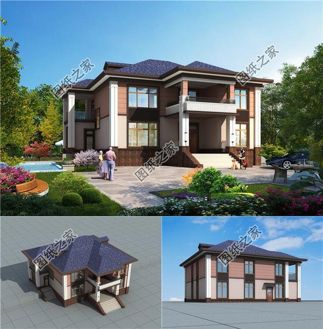 進(jìn)深14米的農(nóng)村二層房屋，適合你家宅基地的建房圖紙，大家看看吧