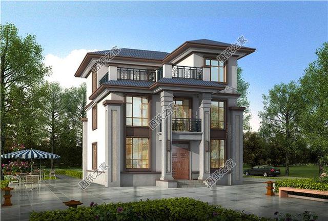 10款2024年的現(xiàn)代中式農(nóng)村自建房圖，建出來(lái)比福建豪宅還美