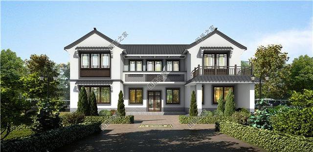 10款2024年的現(xiàn)代中式農(nóng)村自建房圖，建出來(lái)比福建豪宅還美